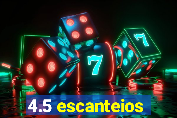 4.5 escanteios